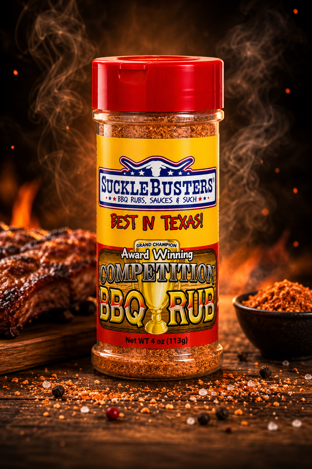 SuckleBusters Competition BBQ Rub 113g