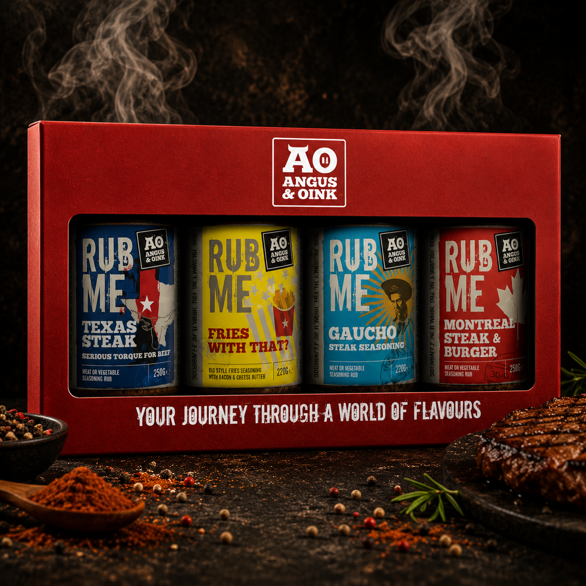 Angus &amp; Oink Steak &amp; Burger Gift pack