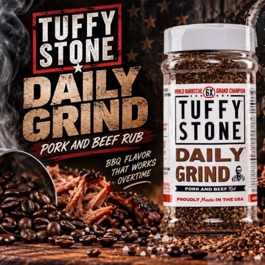 Tuffy Stone Daily Grind Coffee Rub – 264 g