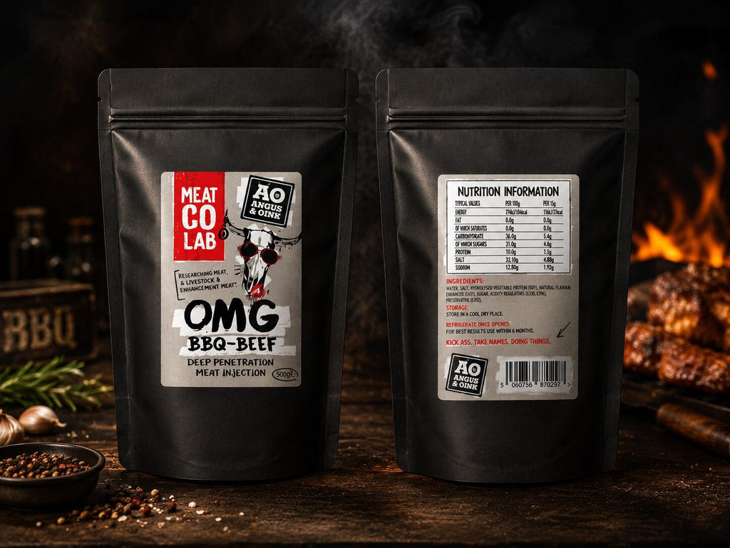 Angus & Oink OMG BBQ Beef Injection 500g