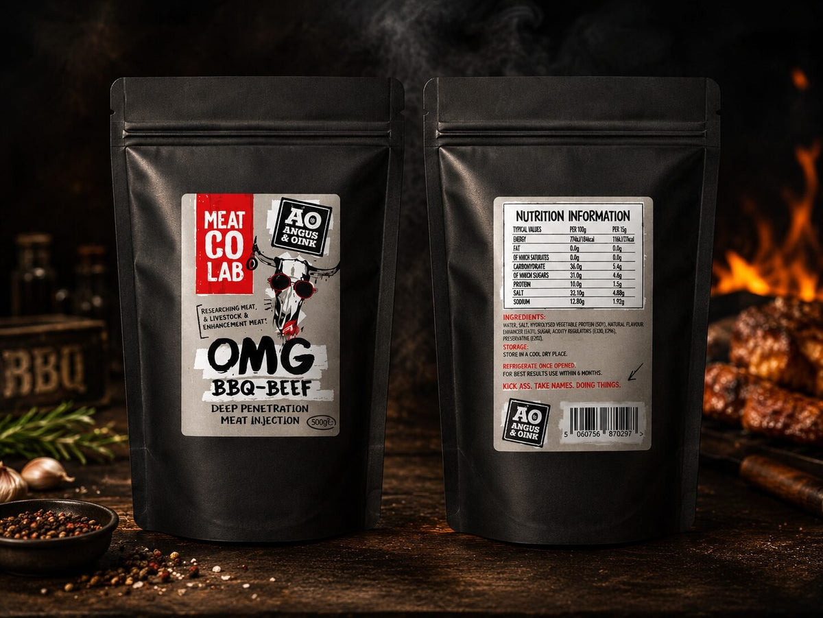 Angus & Oink OMG BBQ Beef Injection 500g