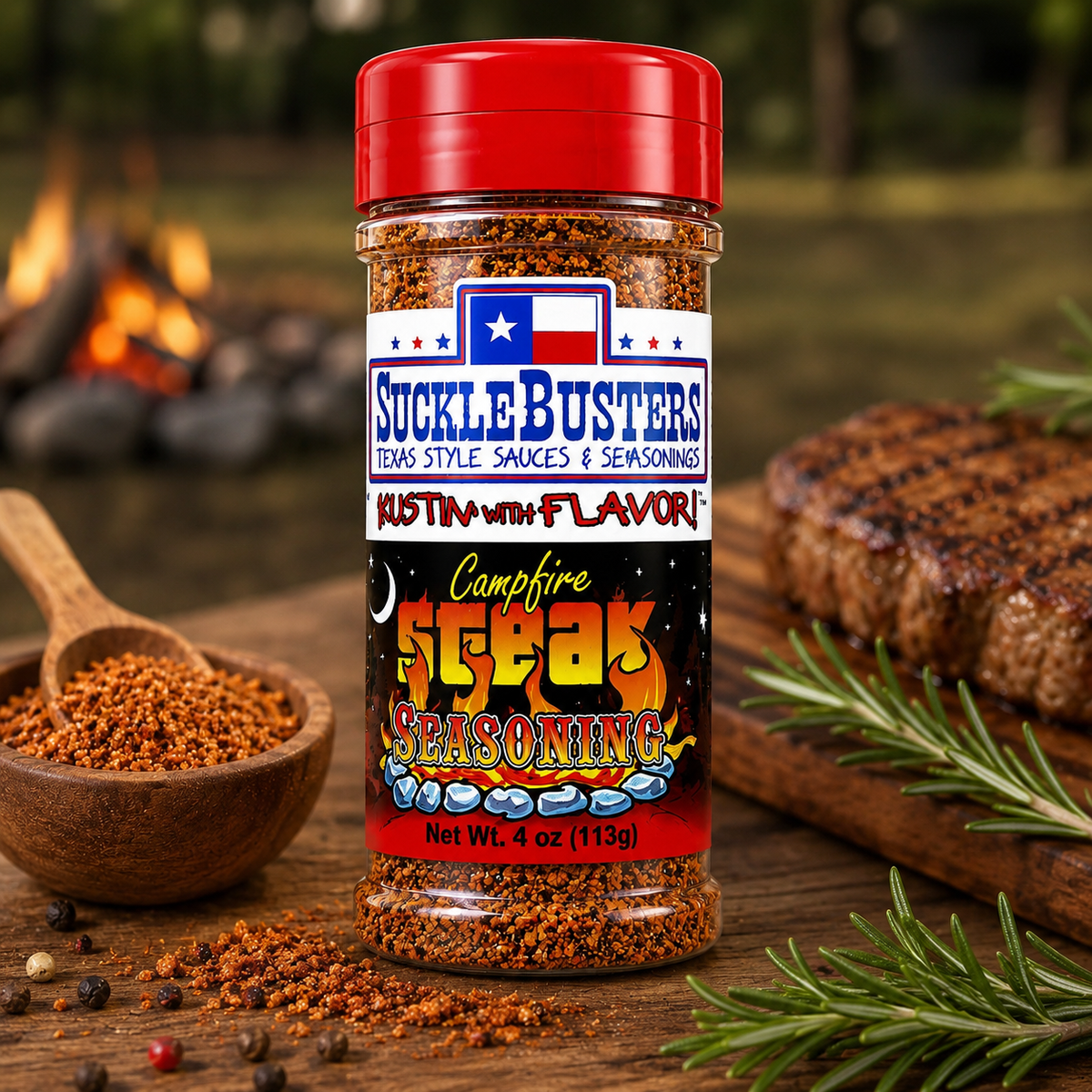 SuckleBusters Campfire Steak Seasoning 113g