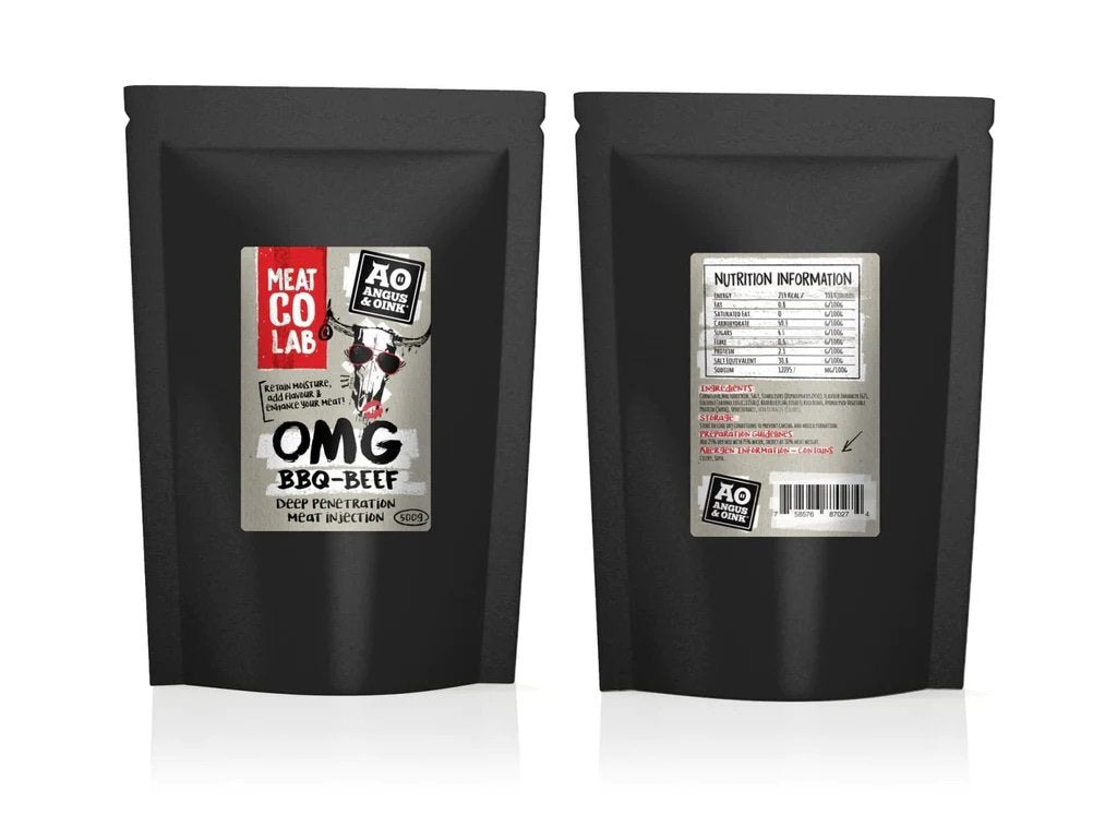 Angus & Oink OMG BBQ Beef Injection 500g