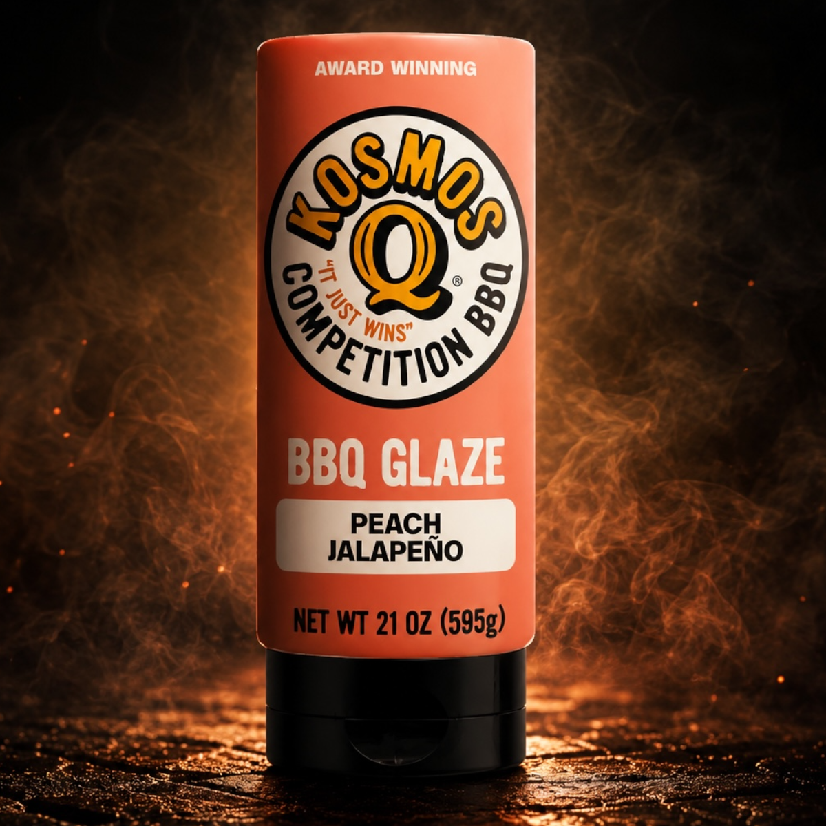 Kosmos Q Peach Jalapeno BBQ Glaze