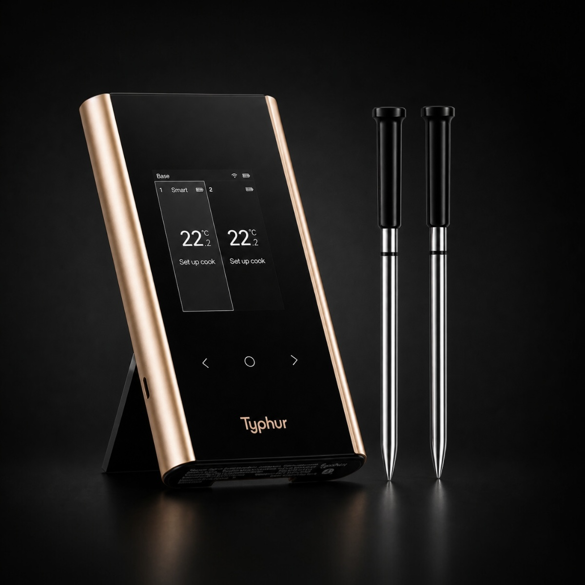 Typhur Sync Gold Dual | Draadloze BBQ Vleesthermometer
