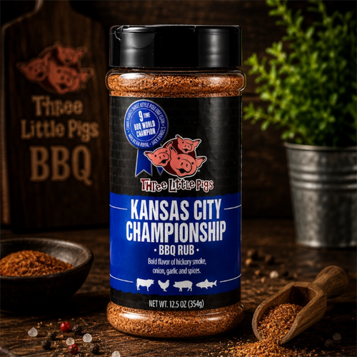3 Little Pigs KC Championship BBQ RUB 184gr