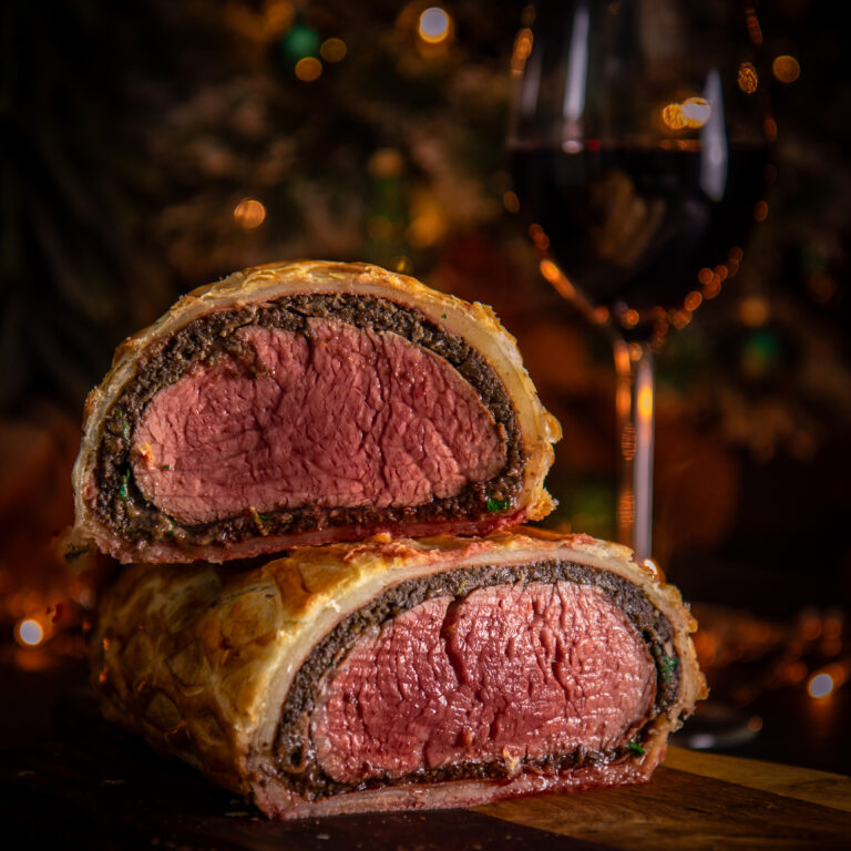 Beef Wellington van de BBQ met krokant bladerdeeg en rosé ossenhaas