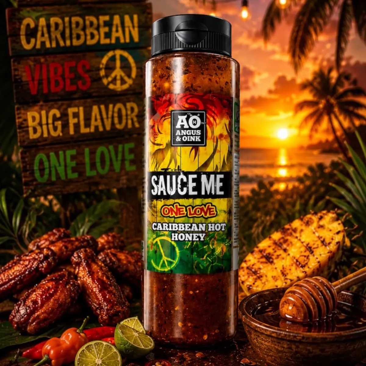 Angus&Oink One Love - Jerk Hot Honey